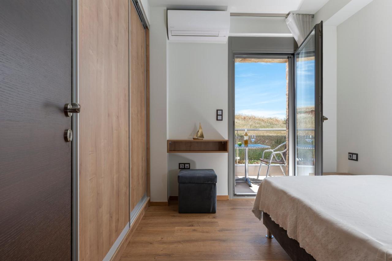 Sea Wind Luxury Apartments With Pool Kassandra Halkidikι Néa Fókaia Εξωτερικό φωτογραφία
